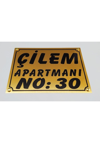 Apartman Site Tabelası Bina, Apartman Tabelası