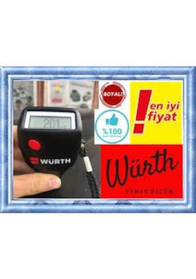 Profesyonel Würth Boya Kalınlık Ölçüm Cihazı Boya Test Cihazı