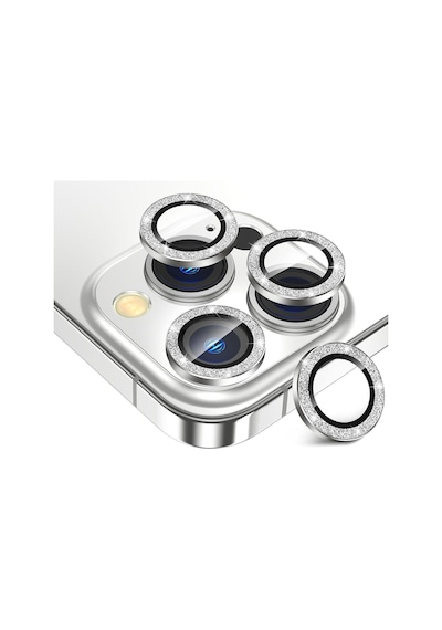 Apple Uyumlu iPhone 16 Pro Ve 16 Pro Max Beyaz White Titanyum Taşlı Kamera Lens Koruyucu Cam Beyaz Apple Uyumlu iPhone 16 Pro Ve 16 Pro Max Beyaz White Titanyum Taşlı Kamera Lens Koruyucu Cam Beyaz
