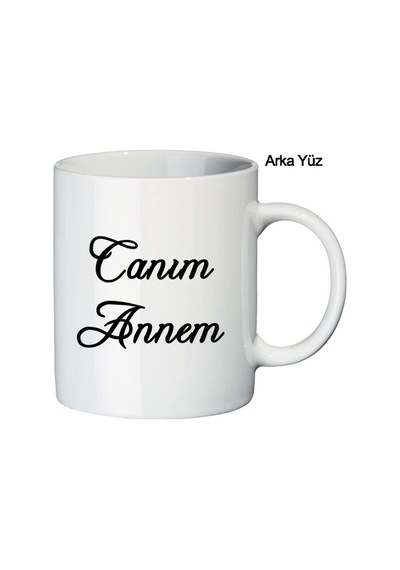 Canım Annem Fotoğraf Baskılı Anneler Günü Hediyesi Kupa Bardak