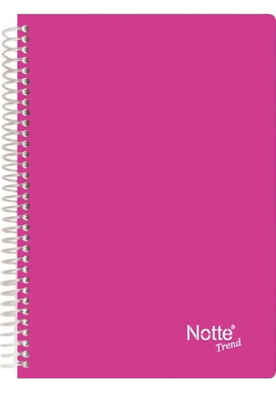 Trend A4 40 Yaprak Spiralli Pvc Kapak Çizgili Defter