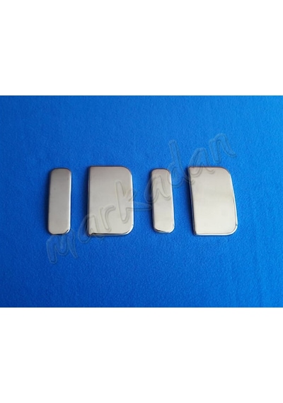 Citroen Berlingo Krom Kapı Kolu 1996-2008 4 Kapı Paslanmaz  Çelik