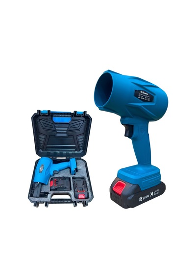 Prohummer Ph347 Çift Akülü Hava Üfleme Makinesi 88vf Mavi