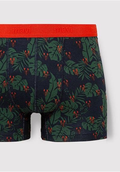 Mavi - Akrep Baskılı Lacivert Boxer 092441-33648 Lacivert
