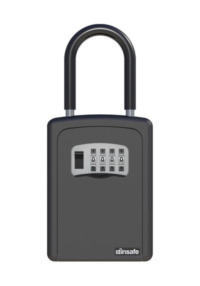 Insafe Isc802Key Şifreli Anahtar Kutusu - Anahtar Dolabı - Kasa Gri