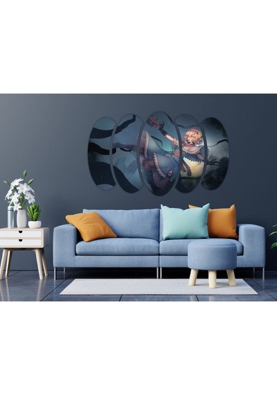 Anime Vampir Kız Mdf Tablo-0042