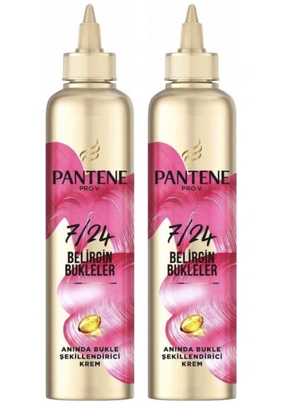 Pantene 7/24 Saç Bakım Kremi Anında Bukle Şekillendirici 2 X 300 Ml