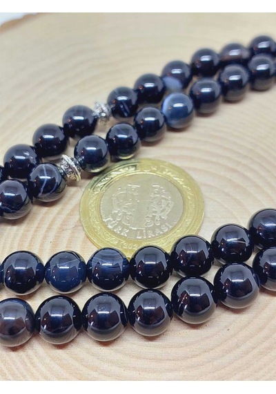 Akik Taşı 99luk Tesbih 8mm 51330