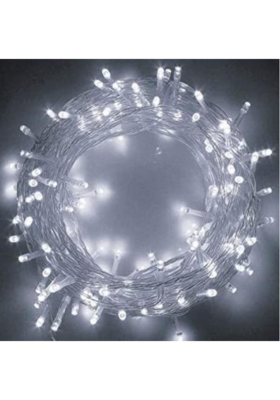 10 Metre 100 Ledli Eklemeli Animasyonlu Beyaz Led Işık