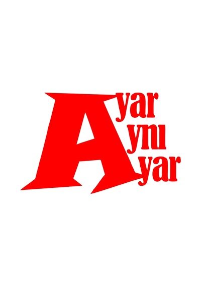 Ayar Aynı Ayar Araba Sticker 17x17 Cm Kırmızı