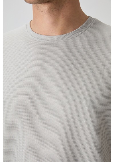 Tommy Life Air Jones Erkek Oversize 0 Yaka T-shirt 88379 001