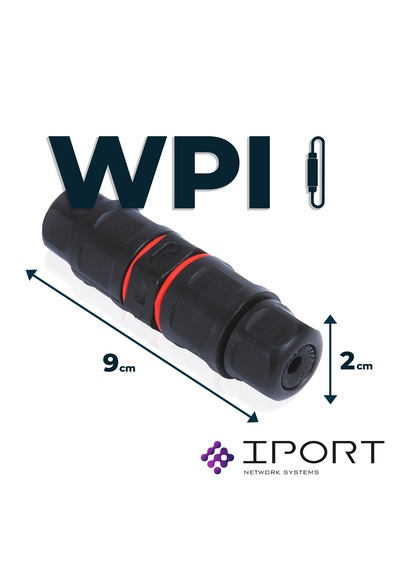 Su Geçirmez Saha Montaj Konnektör Ip68 3 Pin 5 Adet