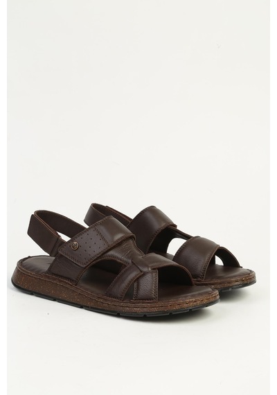 Pierre Cardin Erkek Kahve Sandalet Pc-7344 Kahverengi