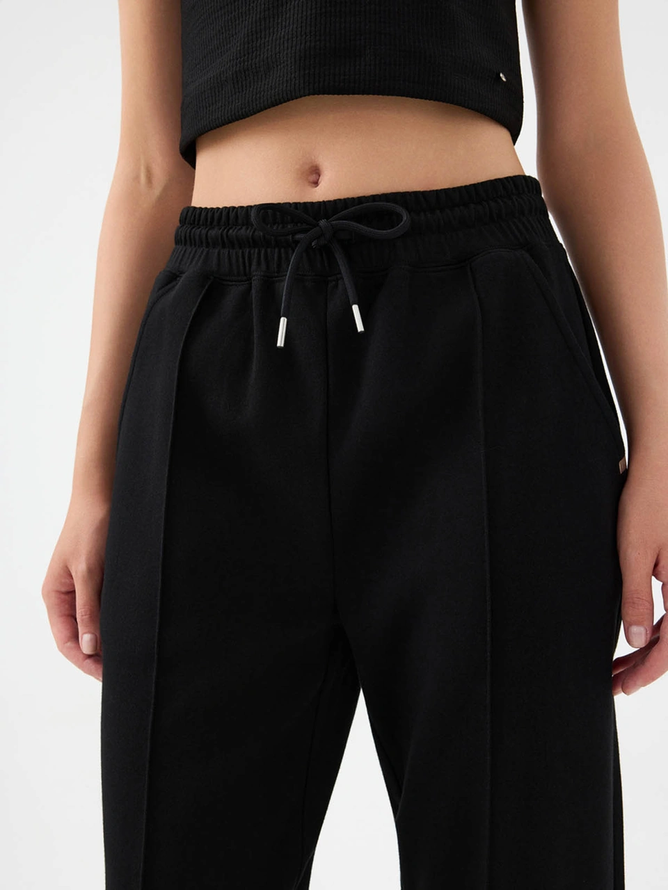 Loft Jogger Fit Siyah Kadın Eşofman Altı Lf2038218 Siyah