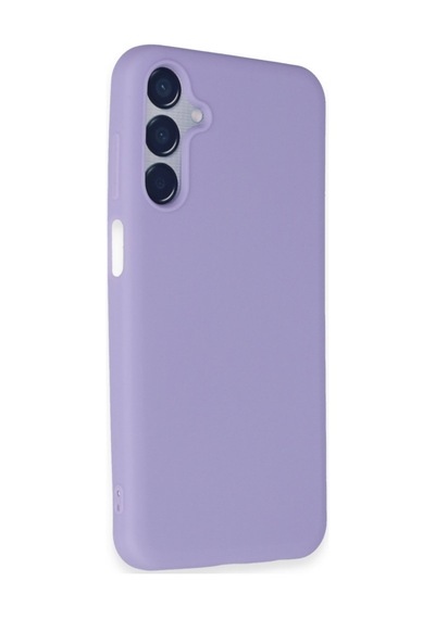 Samsung Galaxy Uyumlu M15 Kılıf First Silikon - Lila Bzsxx00 1