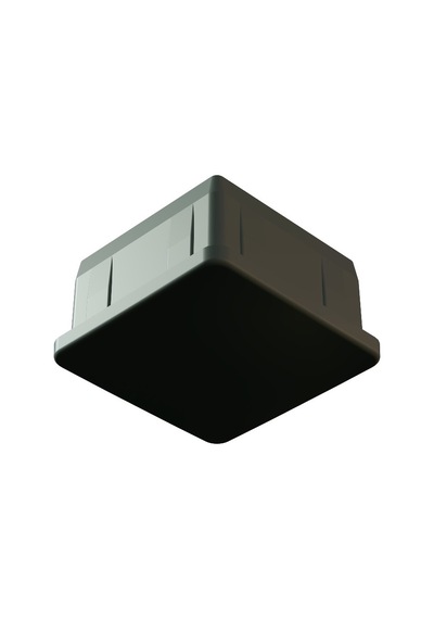 Cateksss 40x40 Mm Bombeli İç Profil Tapası 2 Mm Krem - 25 Li Paket