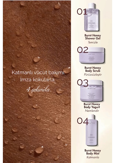 Burnt Honey Bal & Vanilya Aromatik Duş Jeli 290 Ml
