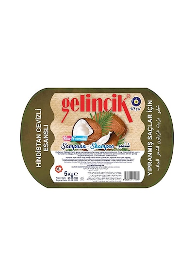 Gelincik Hindistan Cevizi Esanslı Şampuan 5 L