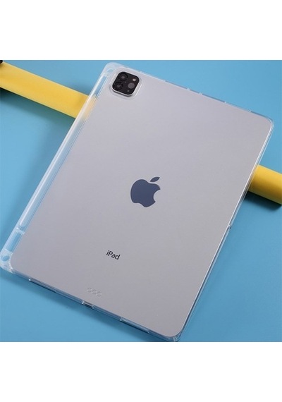 Ally Apple Uyumlu iPad  Pro 11-Inch (2021)-(2020)-(2018) Kalem Yerli Şeffaf Si - Şeffaf