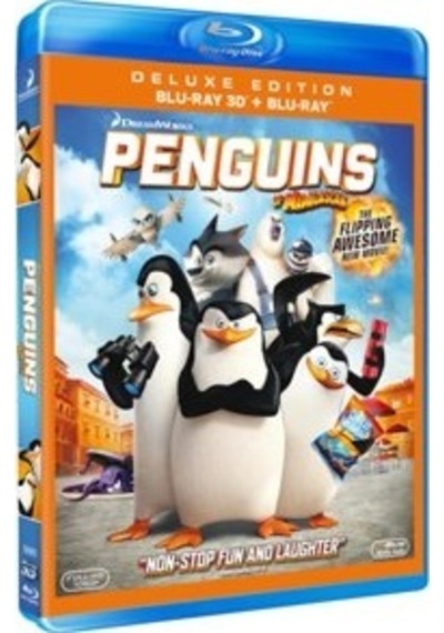 Penguins Of Madagascar - Madakaskar Penguenleri 3D+2D Blu-Ray