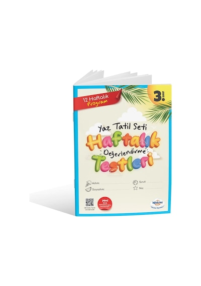 3.sınıf Yaz Tatil Kitabı Seti - Öğretmen Evde Yayınları