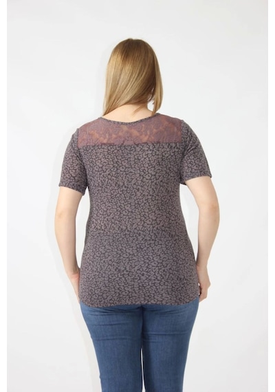 Moda Berray 3284 Sırtı Dantel Detaylı Viskon Penye Desenli Bluz Siyah-pudra Siyah - Pudra Moda Berray 3284 Sırtı Dantel Detaylı Viskon Penye Desenli Bluz Siyah-pudra Siyah - Pudra