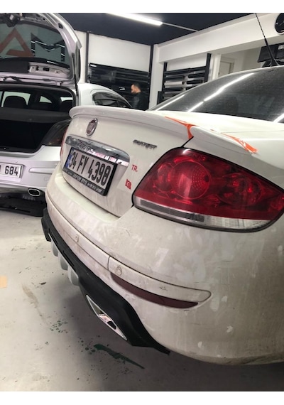 Fiat Linea Arka Tampon Eki Difüzör Abs Plastik