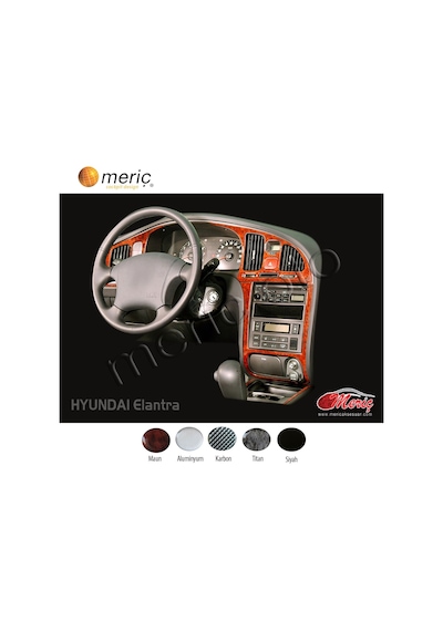Meriç® Hyundai Elantra Ön Torpido Kaplama 10 Parça 2004-2007 (530156490)