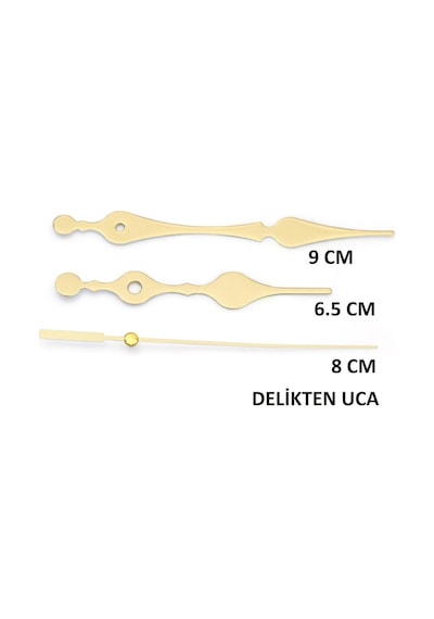 1 Adet Duvar Saati Mekanizması , Askılı , Şaft Uzunluğu 28 Mm , (549213886)