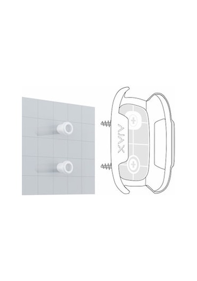 Ajax Button Holder- Buton Tutucu Aparat - Siyah