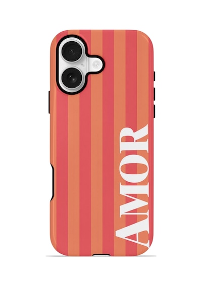 Apple iPhone Uyumlu 17 Vorian Çift Katmanlı Magsafe Kılıf Amor Sunset