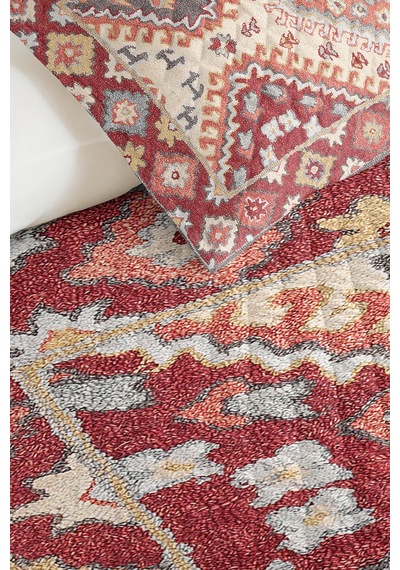 Etnik Kırmızı Desenli Tek Kişilik Dekoratif Pike Takımı - Bohem Geometrik Gri 160x220cm Yatak Örtüsü Kırçıllı Kuşluk Sarmalı Etnik Kırmızı Desenli Tek Kişilik Dekoratif Pike Takımı - Bohem Geometrik Gri 160x220cm Yatak Örtüsü Kırçıllı Kuşluk Sarmalı