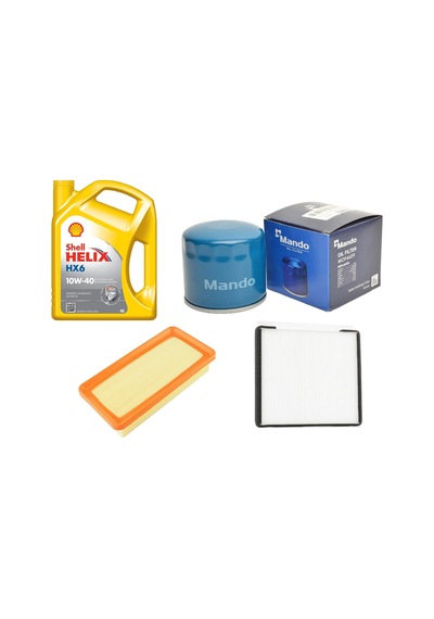 Bakım Seti Hyundaı Accent Era 1.4, 1.6 Benzinli 2006-2011 + Shell Helıx Hx6 10w40