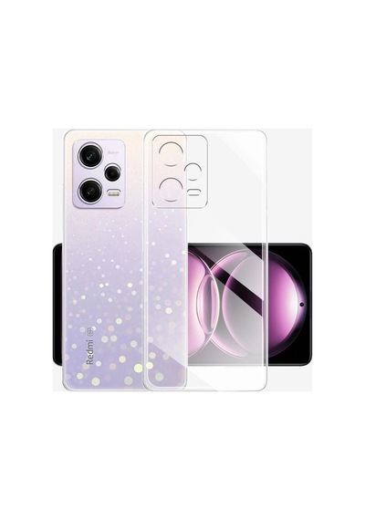 Xiaomi Redmi Note 12 5g Kılıf Lüx Şeffaf Silikon -