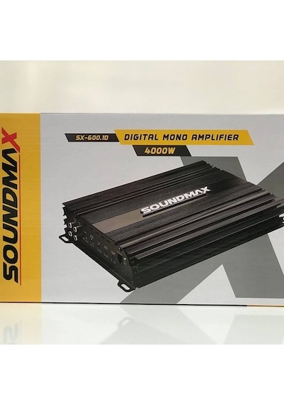 Saundmax Sx-600.1D Mono Anfi 4000 Watt