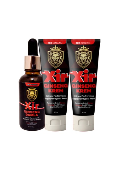 Xir 50 Ml Cream 2 Adet Erkeğe Geciktiricizaman Krem + Soğuk Çiftlere Xir Özel Azdırıcıiçecek