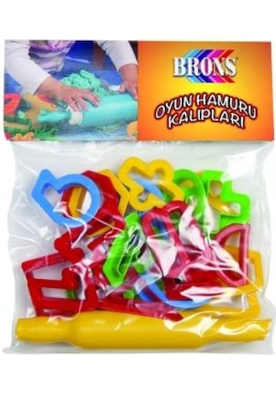 Brons Oyun Hamuru Kalıp Seti Matematik Br-472
