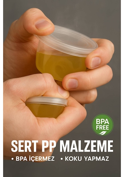 50'li Pkt 30 Ml Şeffaf Sosluk Diğer