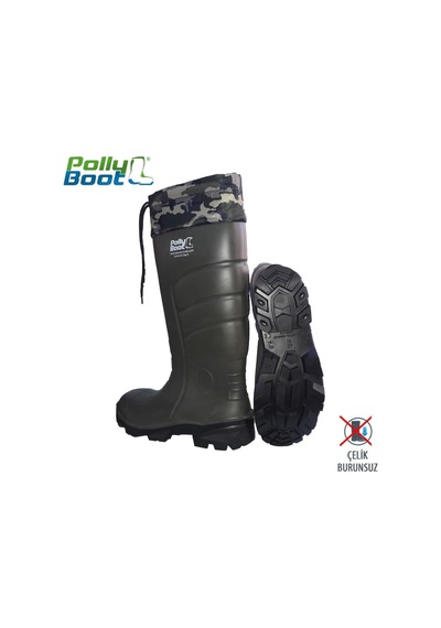 Pollyboot Vega 49 Numara Boğazlı Poliüratan Çizme - Zmff-293365 Renkli