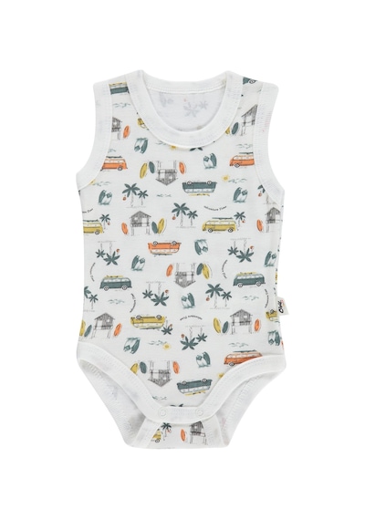 Civil Baby Safari Empirme 0-24 Ay Çıtçıtlı Badi - Ekru