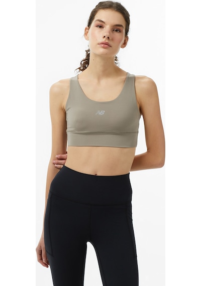 New Balance Classic Kadın Bej Koşu Bra Wnb1534sot