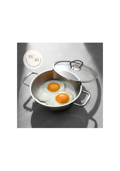Silver 4 Parça Paslanmaz Çelik Sahan Seti 18-20 Cm 4.7 99 Değerlendirme 23 Soru & Cevap Diğer