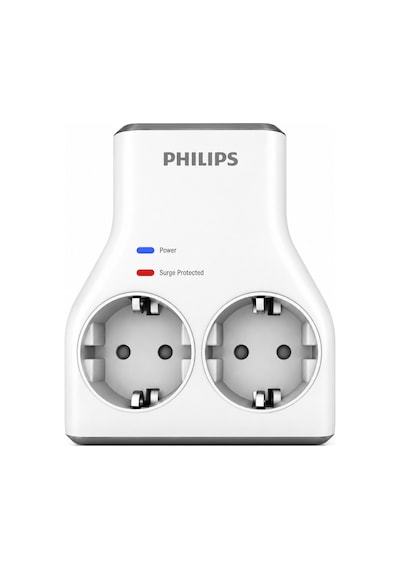 Philips Chp7022w/62 İkili Akım Korumalı Priz 1140j Aşırı Gerilim Koruma Yok