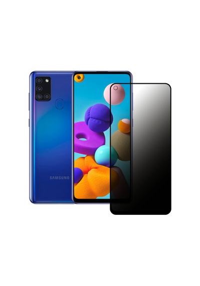 Samsung Uyumlu Galaxy A21s Hayalet Privacy Gizli Seramik Mat Ekran Koruy