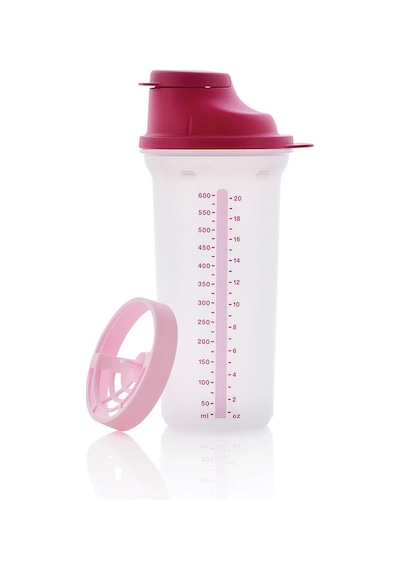 Shaker Karıştırıcı 600 Ml Vişne Çürüğü Sızdırmaz Sporcu İçecek Şişesi No Color