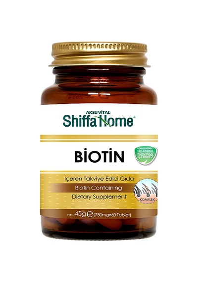 Aksuvital Shiffa Home Biotin 750 MG 60 Tablet