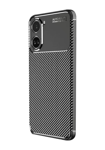 Newface Xiaomi Poco X7 Pro Kılıf Auto Focus Karbon Kapak - Siyah