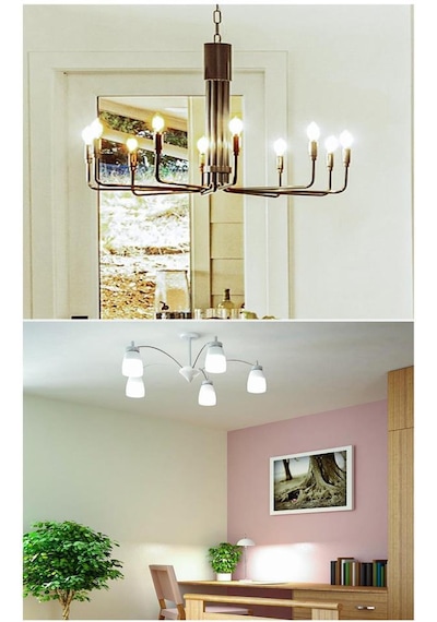Panasonic 6,5w 50w Led Mum Ampul Gün Işığı 4000k - E14 Duy Avize Lambası