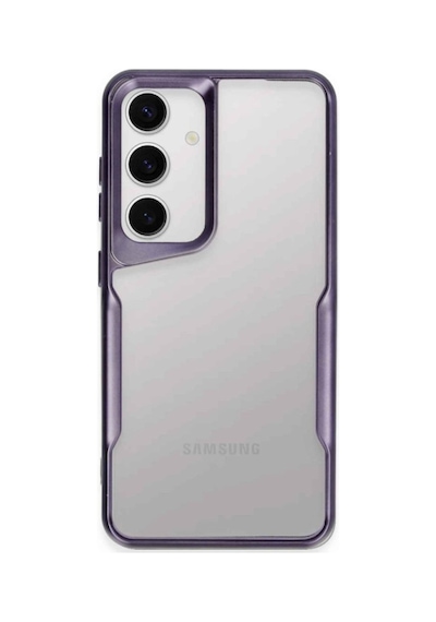Samsung Galaxy  Uyumlu,  A05s Kılıf Boyi Silikon Kapak - Derin Mor