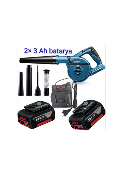 Professional Gbl 18v-120 Akülü Yaprak Ve Toz Üfleme Makinesi 2x 3.0 Ah Akülü Tam Set